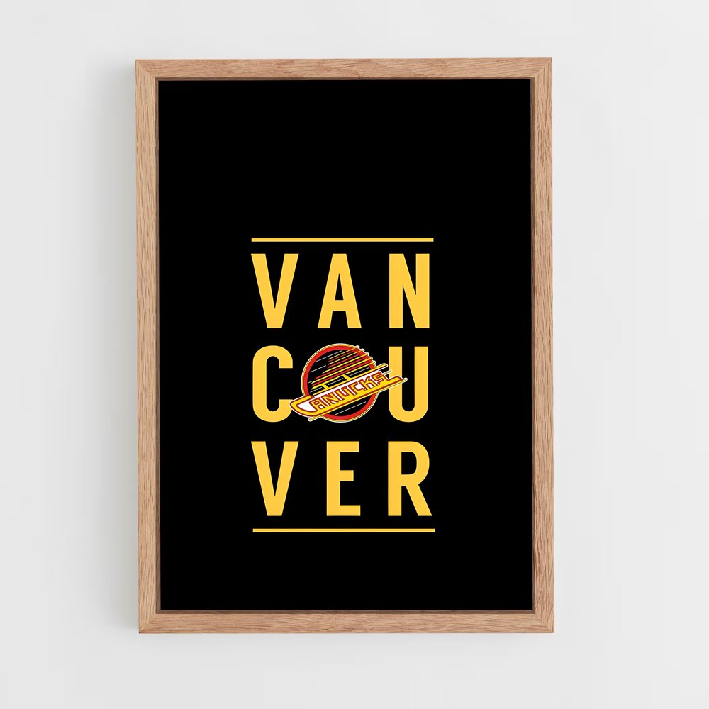 Poster Le Goût de Vancouver – affiche Hockey sur glace (vue 4)